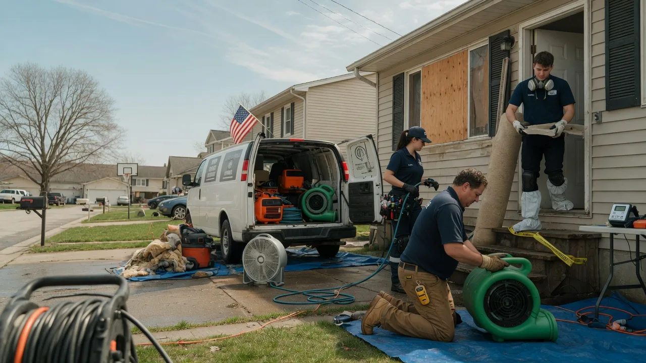 Water Damage Restoration in Park Forest, IL near me